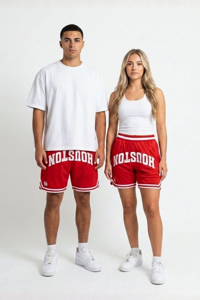 Upside Houston Cougars Varsity Mesh Shorts #1