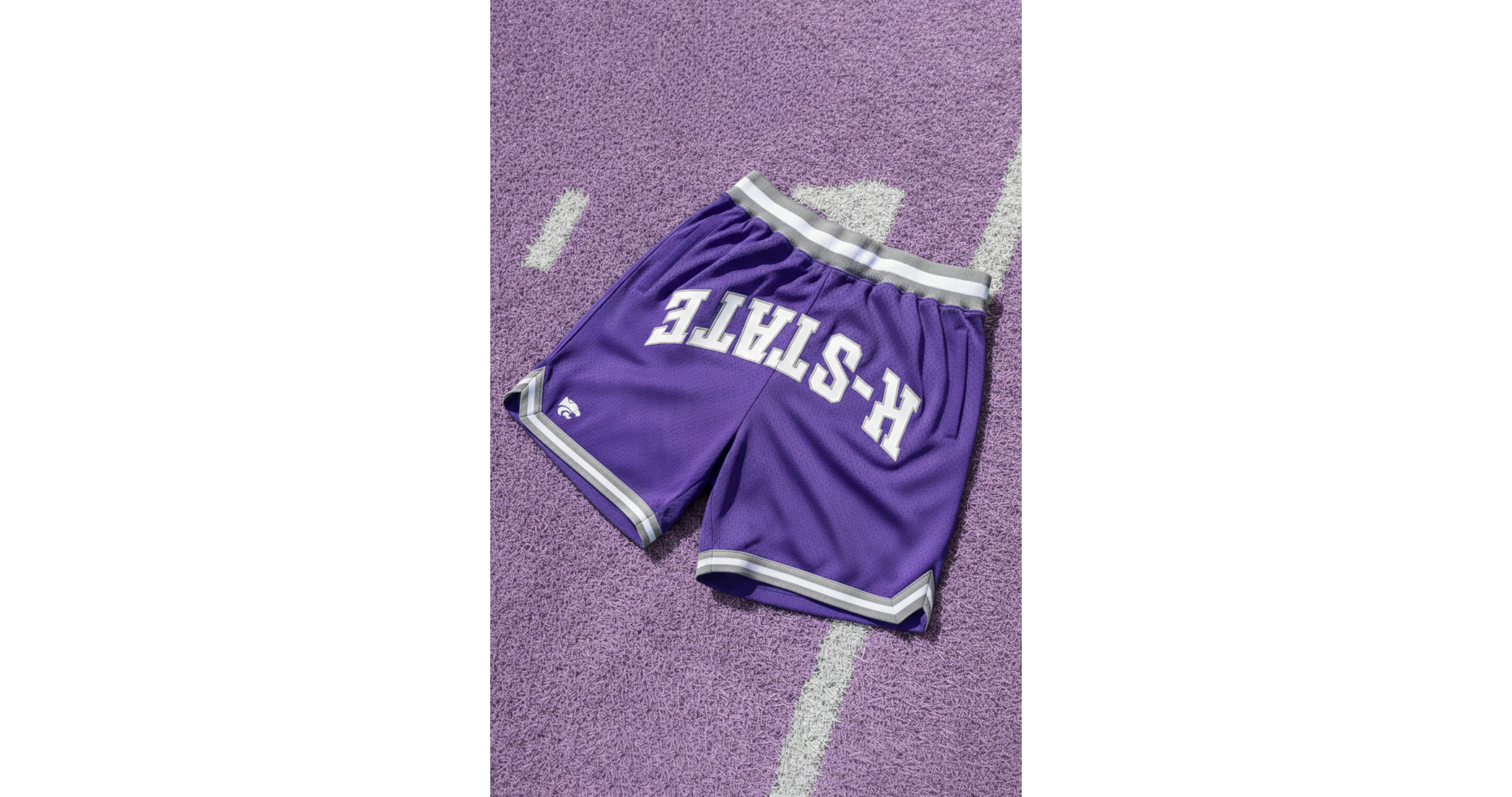 Upside Kansas State Wildcats Varsity Mesh Shorts