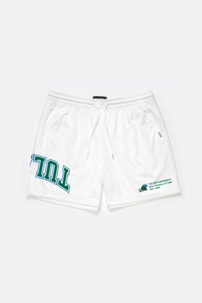 Upside Tulane Green Wave Mesh Shorts
