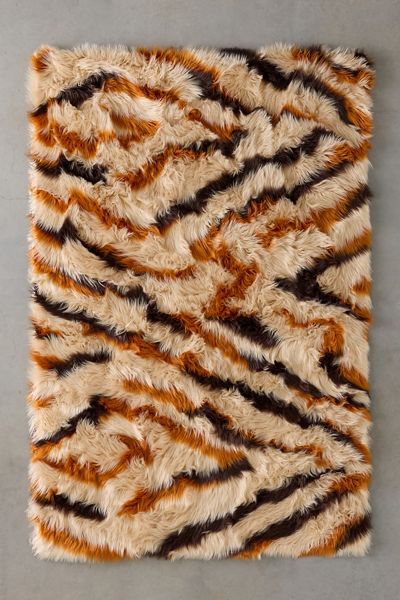 Sita Faux Fur Jacquard Rug