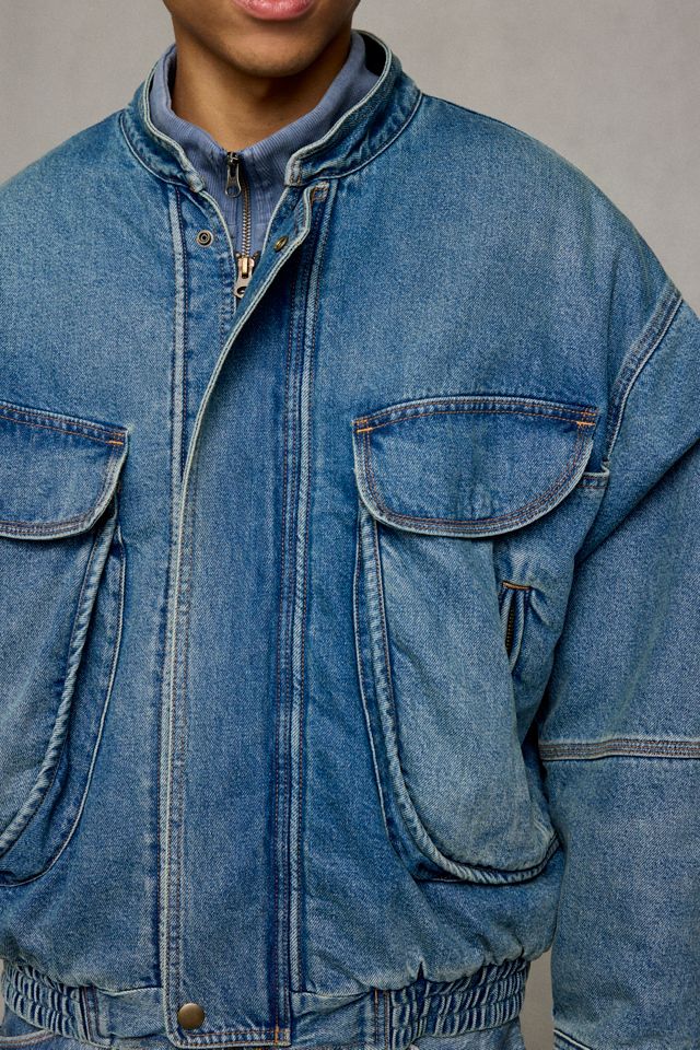 Levi’s® Blue Tab Denim Bomber Jacket #2