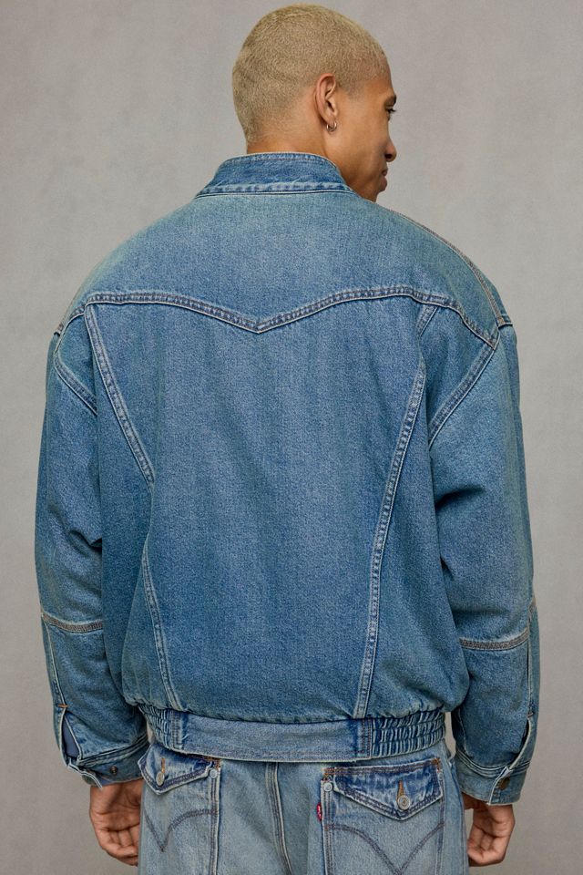 Levi’s® Blue Tab Denim Bomber Jacket #3