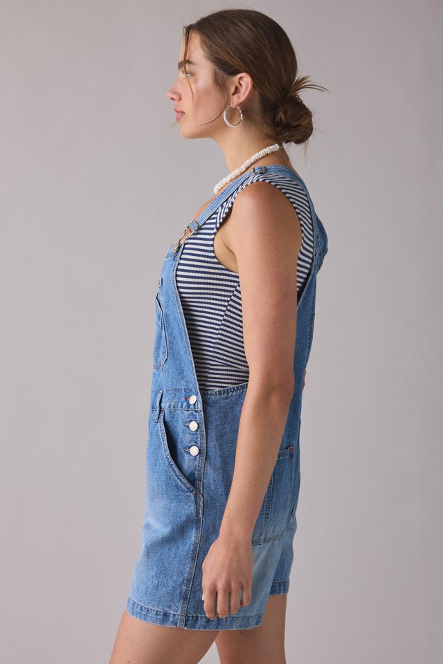 Vintage By UO Denim Shortalls #2