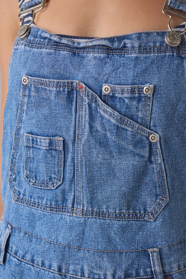 Vintage By UO Denim Shortalls #3