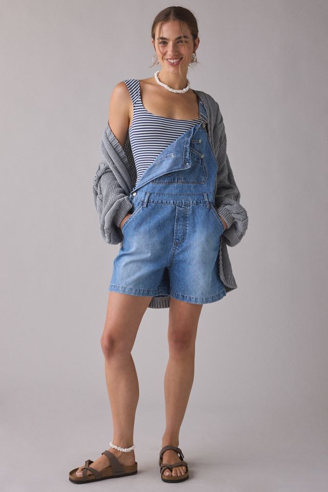 Vintage By UO Denim Shortalls #4