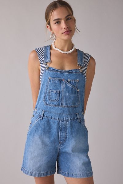 Vintage By UO Denim Shortalls