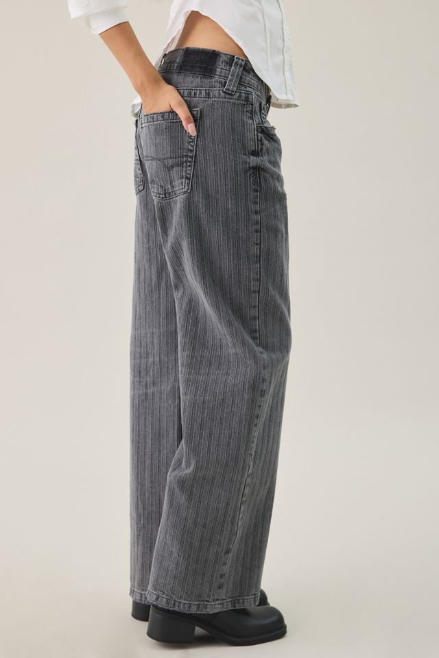 BDG Kayla Jacquard Stripe Low-Rise Jeans #3
