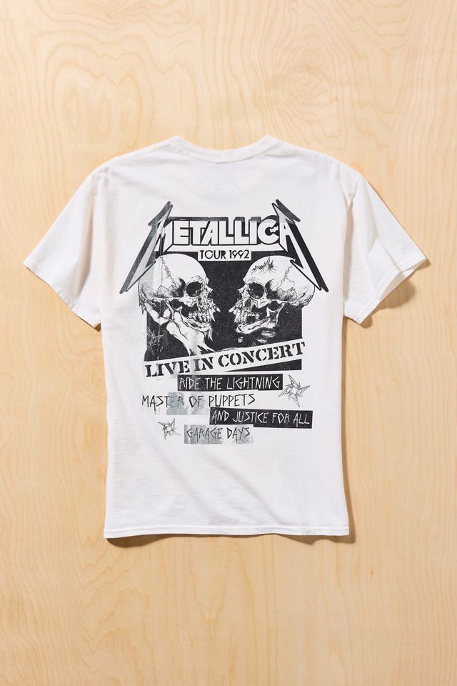 Metallica Vintage Tour Graphic Tee #1