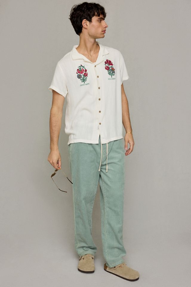 The Critical Slide Society Cultivate Embroidered Short Sleeve Shirt #2