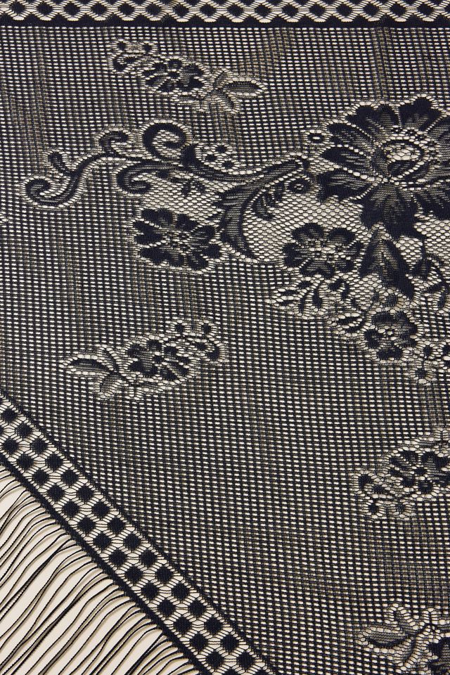 Paréo à franges en dentelle #2