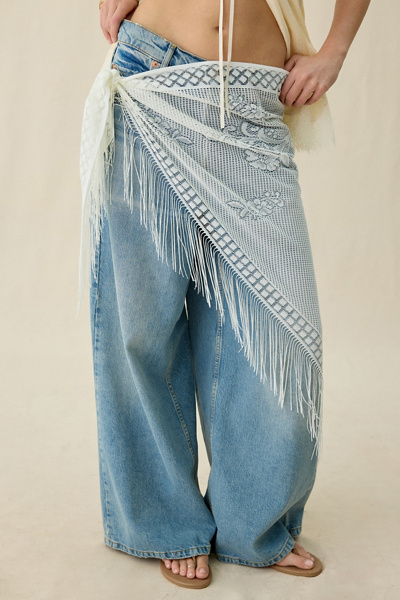 Lace Fringe Sarong