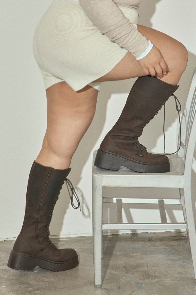 ROC Tulsa Leather Knee High Wide Calf Boot #3