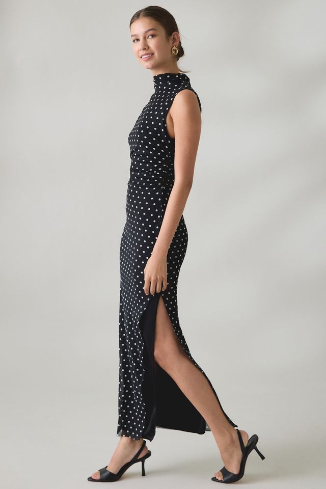 UO Pure Form High Neck Sleeveless Maxi Dress #1