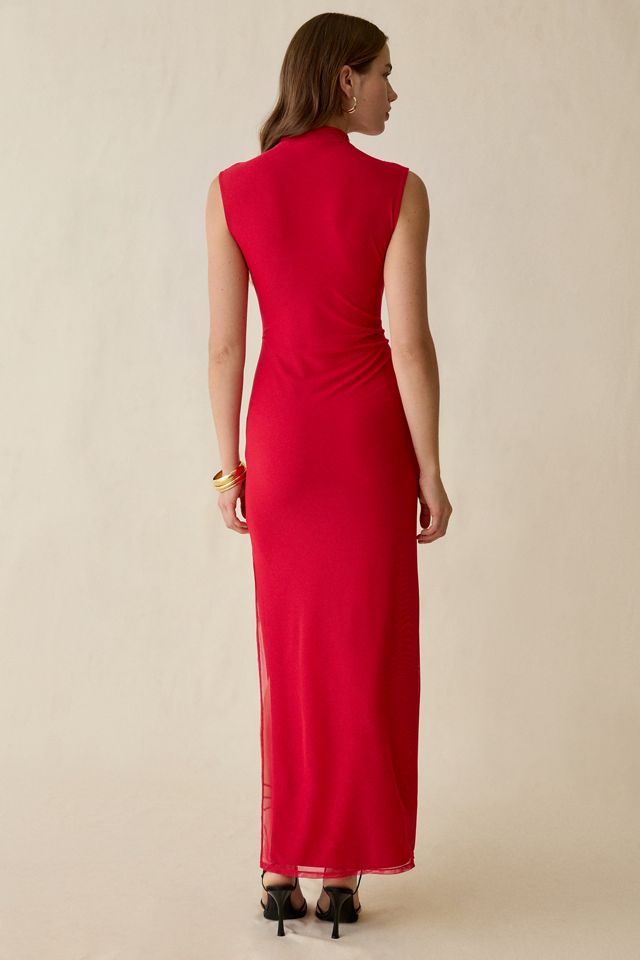 UO Pure Form High Neck Sleeveless Maxi Dress #1