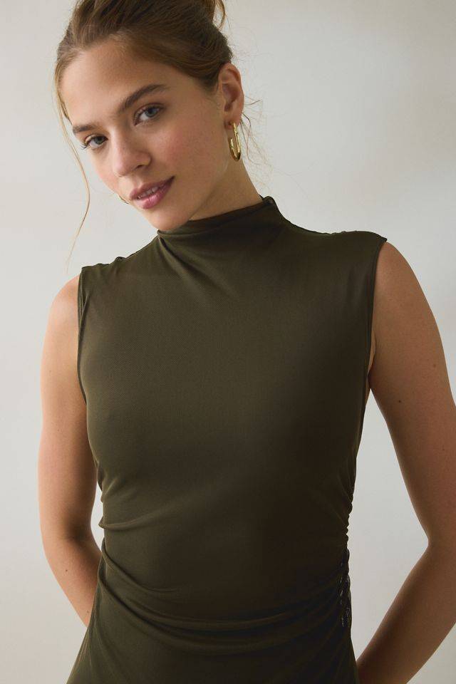 UO Pure Form High Neck Sleeveless Maxi Dress #3