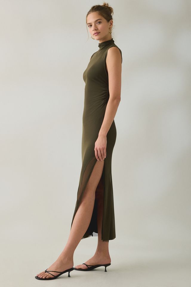 UO Pure Form High Neck Sleeveless Maxi Dress #4