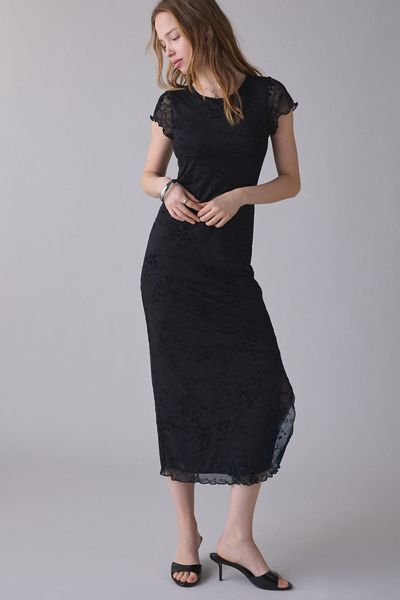 low back lace prom dress Backless Long Lace Prom Dress with Train Royal Blue / 12 main image 1