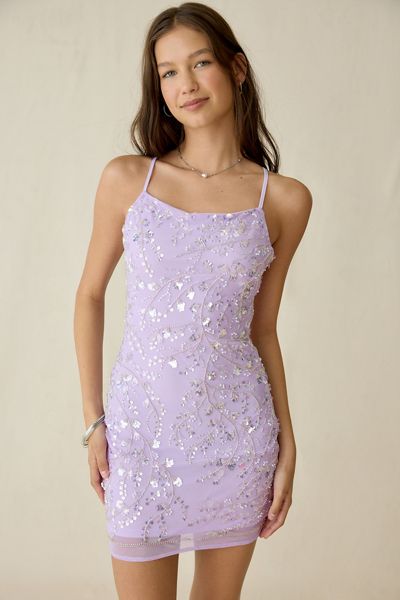 Robe longue bohème lilas Sleeper | Urban Outfitters FR
