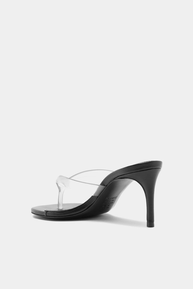 Schutz Roslyn Heeled Jelly Thong Sandals #2