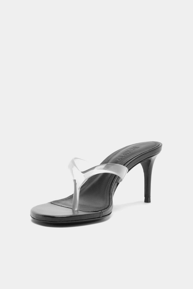 Schutz Roslyn Heeled Jelly Thong Sandals #4