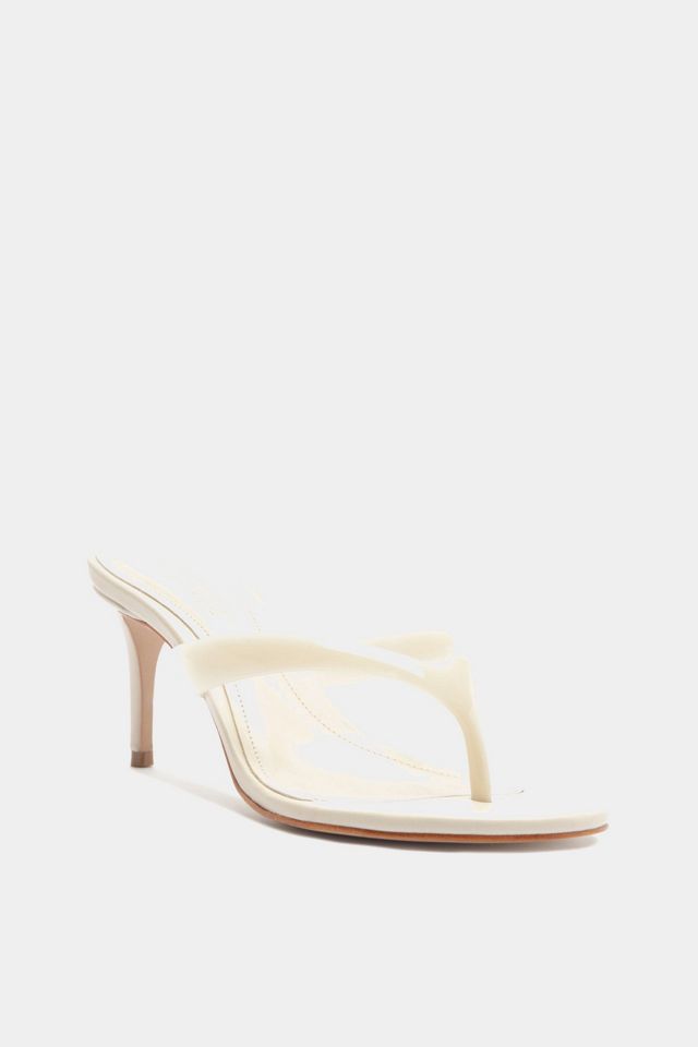 Schutz Roslyn Heeled Jelly Thong Sandals #1