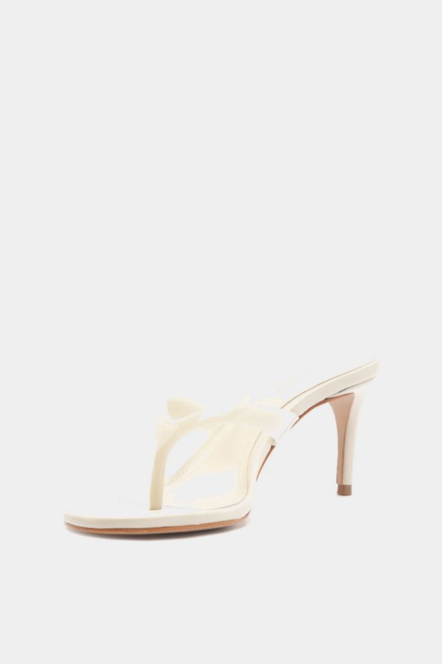 Schutz Roslyn Heeled Jelly Thong Sandals #4