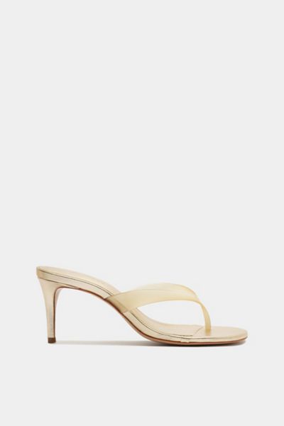 Schutz Roslyn Heeled Jelly Thong Sandals