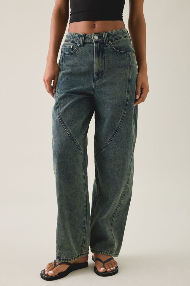 OBEY Nana Seamed Seamed Straight Jeans #1