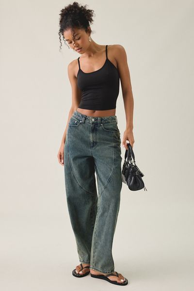 Jeans droits à coutures Nana OBEY