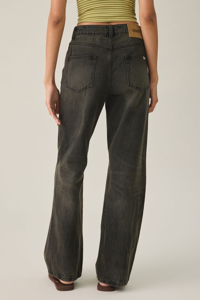 OBEY Elara Mid-Rise Baggy Jeans #1