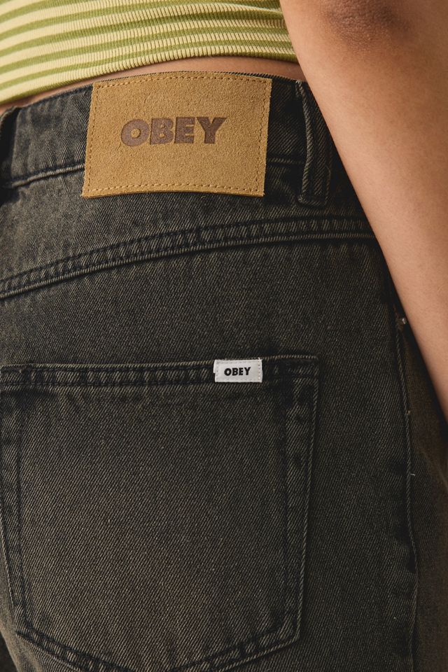 OBEY Elara Mid-Rise Baggy Jeans #3