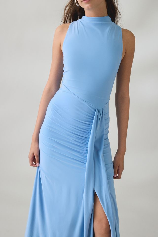 UO Nova Nightfall Bow Back High Neck Maxi Dress #2