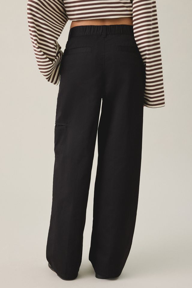 OBEY Arden Pleated Wide Leg Pants #1