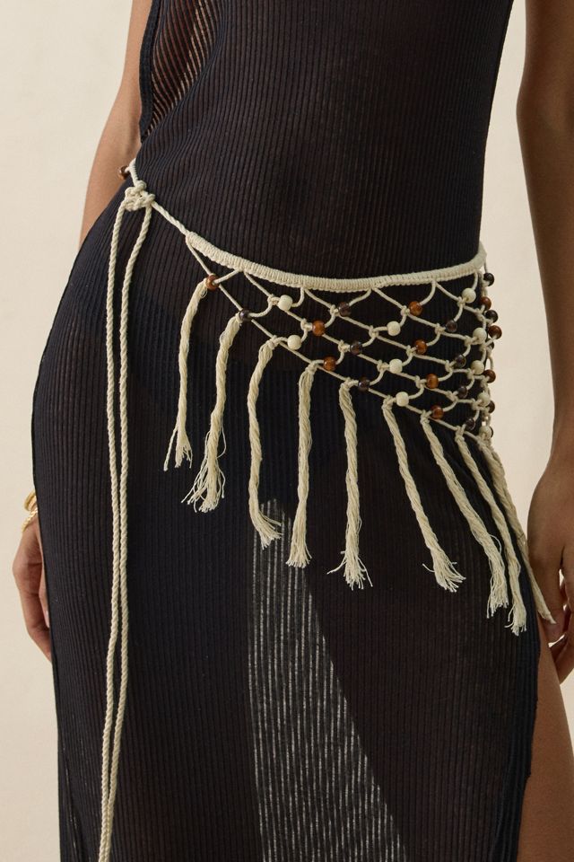 Beaded Fringe Sarong #1