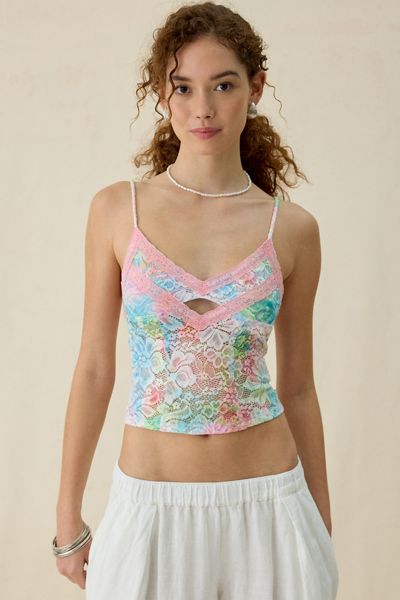 Out From Under Carmen Open-Back Sheer Lace Cami