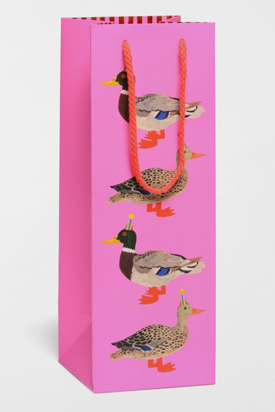 Red Cap Quacky Birthday Booze Gift Bag