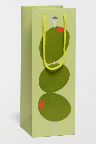 Red Cap Cocktail Olives Booze Gift Bag