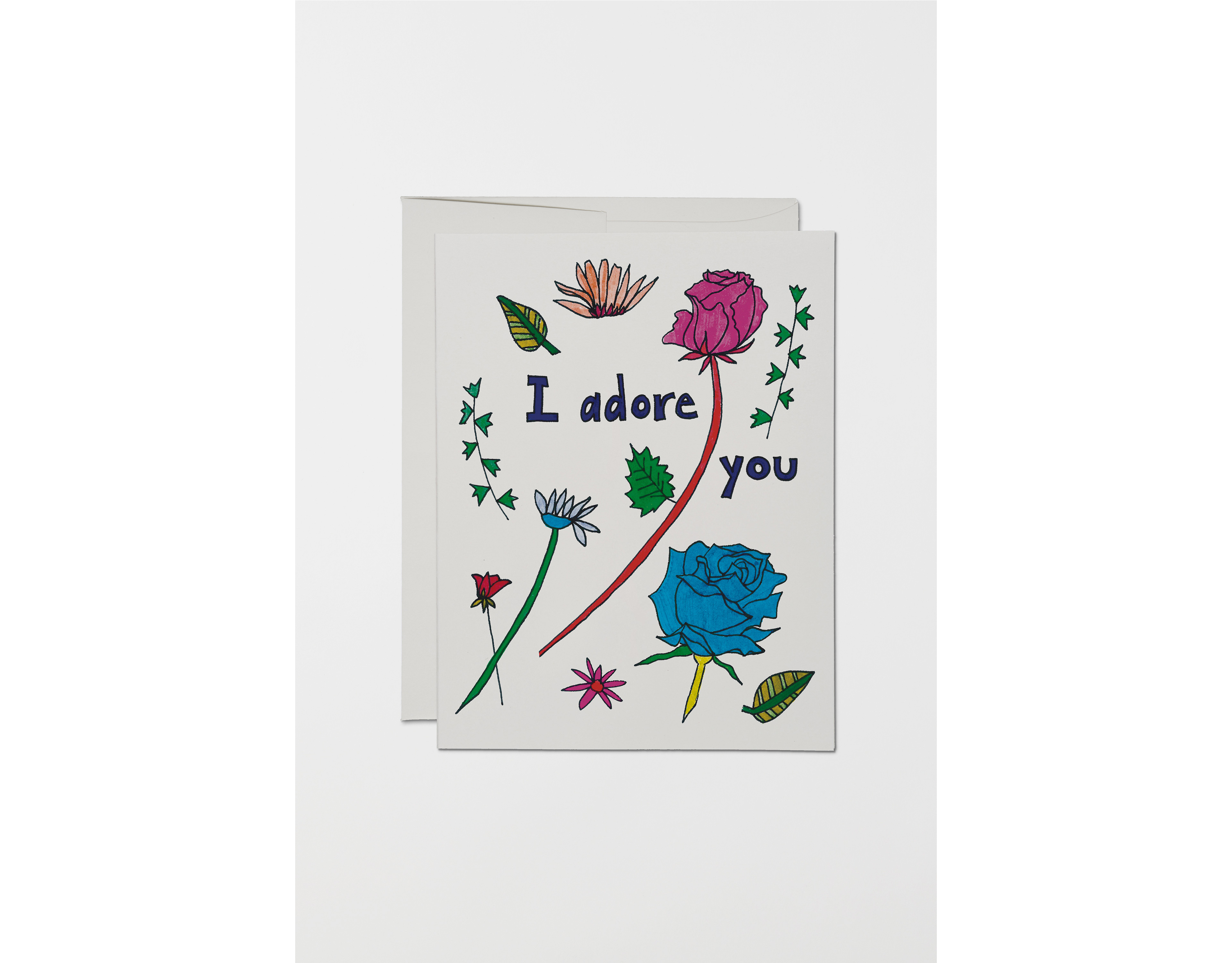 Red Cap Adored Friendship Greeting Card
