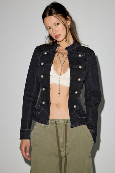 BDG Quinn Denim Band Jacket