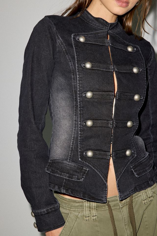 BDG Quinn Denim Band Jacket #1