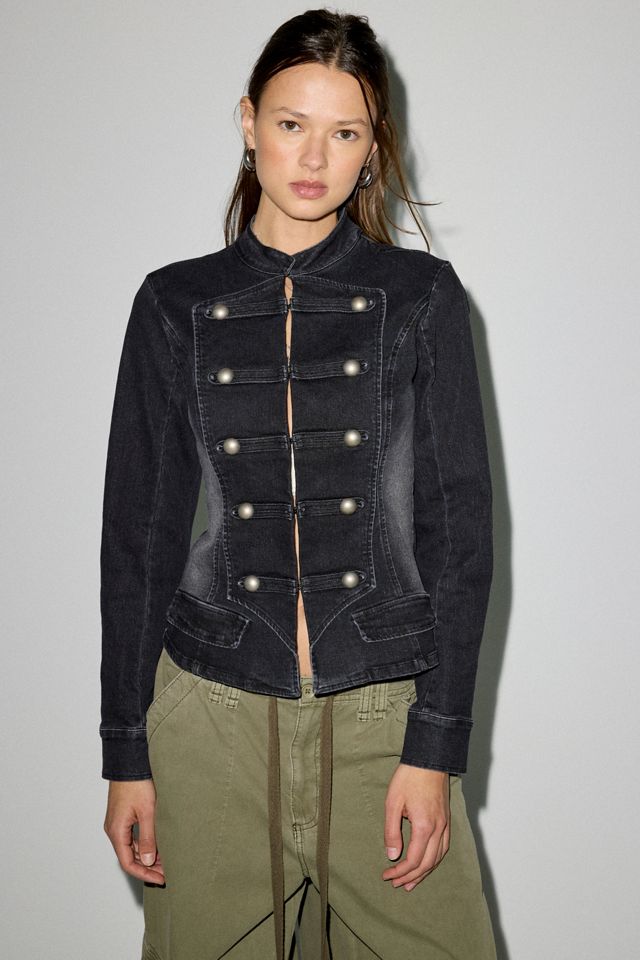 BDG Quinn Denim Band Jacket #4