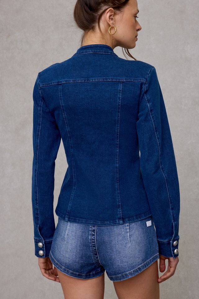 BDG Quinn Denim Band Jacket #1