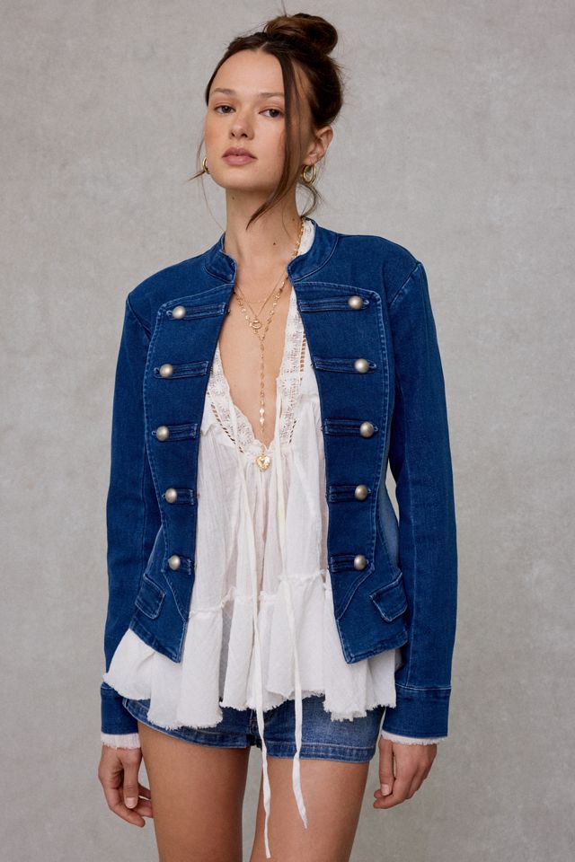 BDG Quinn Denim Band Jacket #3