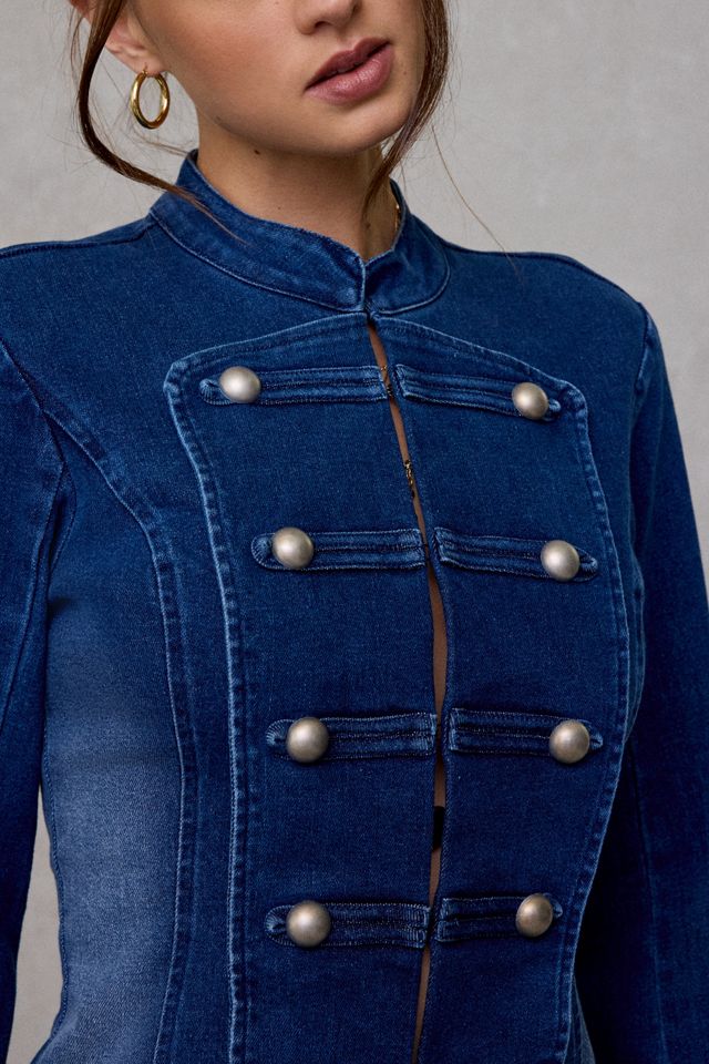 BDG Quinn Denim Band Jacket #4