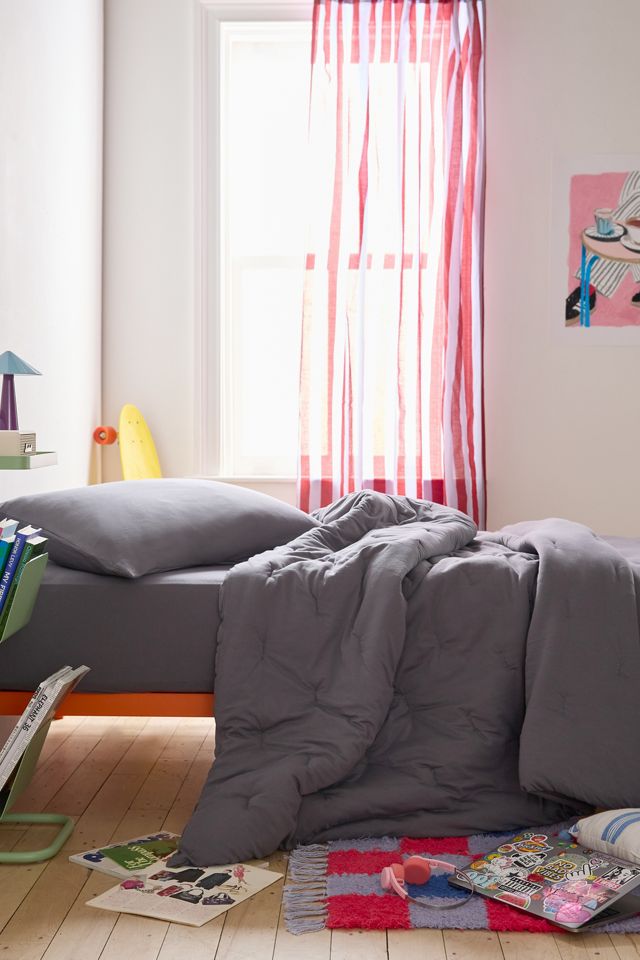 Soft Tee Jersey Pintuck Comforter Set #1