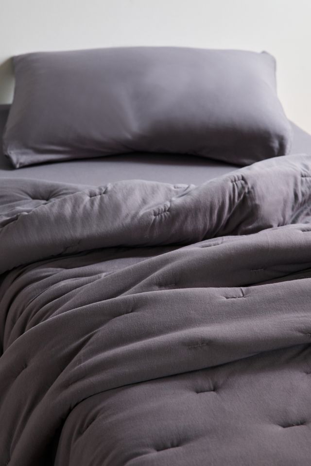 Soft Tee Jersey Pintuck Comforter Set #2