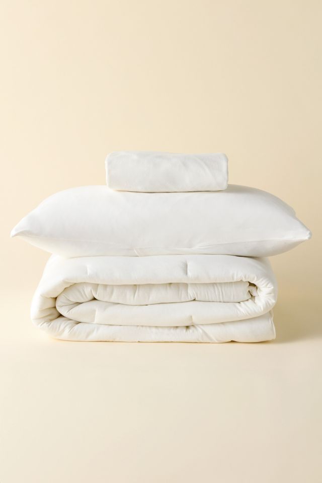 Soft Tee Jersey Pintuck Comforter Set #3