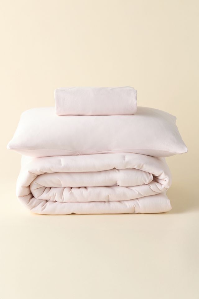 Soft Tee Jersey Pintuck Comforter Set #3