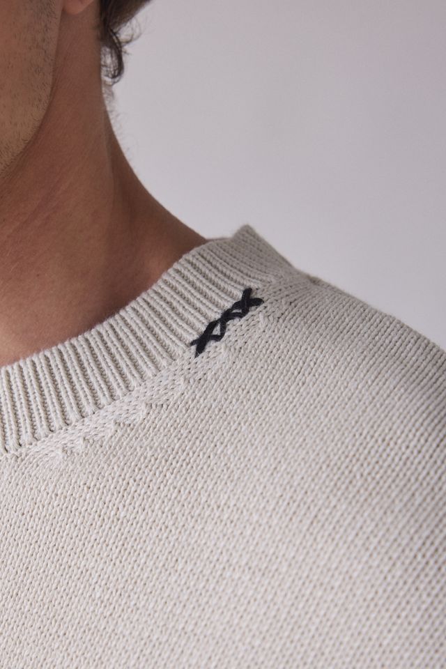 AllSaints Crossed Crew Neck Sweater #3