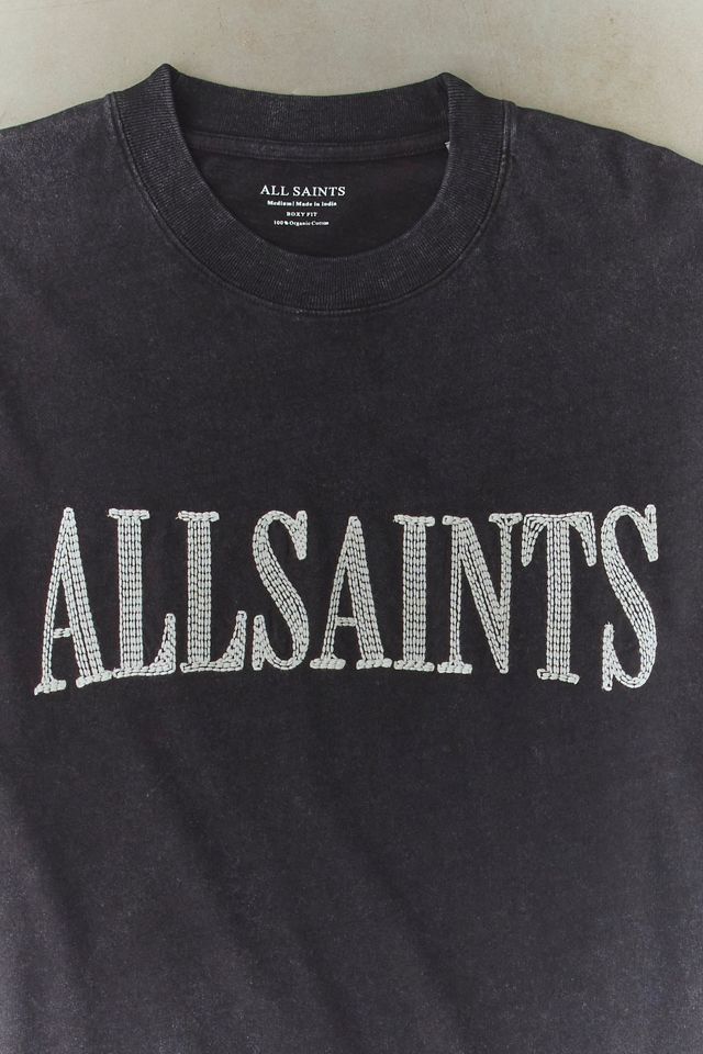 AllSaints Dash Graphic Boxy Tee #1